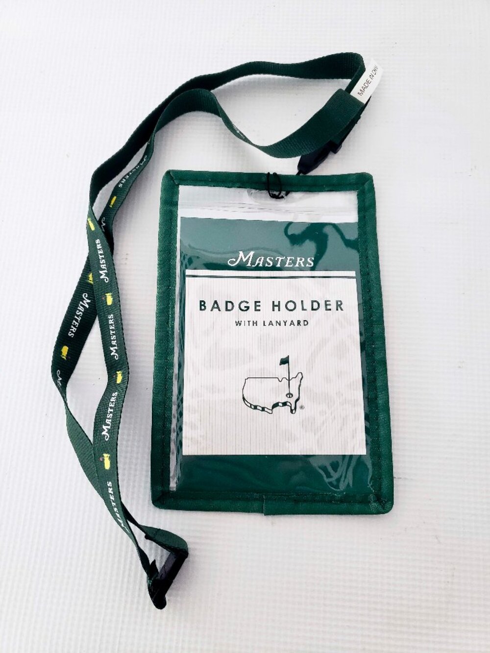 Masters Badge Lanyard NEW